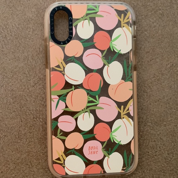 Casetify PEACHES BY BODIL JANE iPhone XS Max phone case - Picture 2 of 6